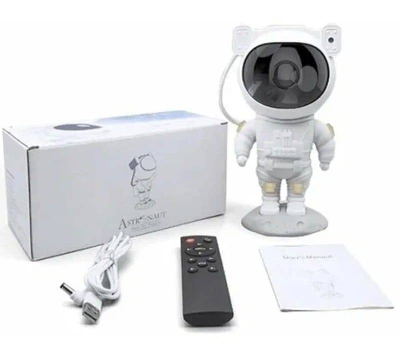 Детский ночник проектор звездного неба космонавт астронавт Astronaut starry projector