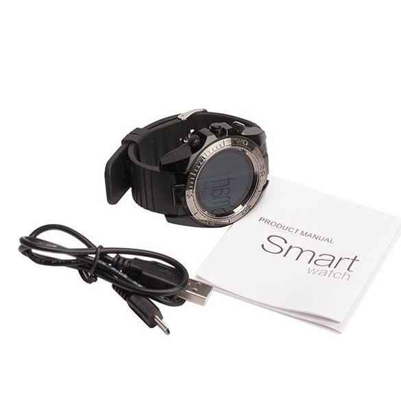Умные часы Smart Watch V8 серебро