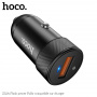 Автомобильное зарядное устройство HOCO Z32A Flash, 4A, черный
