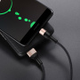 Кабель Hoco X26 Xpress, USB - USB Type-c, 1 м, черно-золотой