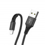 Кабель Borofone BX20 Enjoy, lightning, 1 м, черный