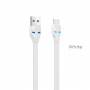 Кабель Hoco U14 Steel man, USB - USB Type-C, 1.2 м, белый