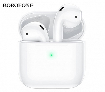 Беспроводные наушники BOROFONE BE46 Enjoy, Bluetooth, 200 мАч, Белый