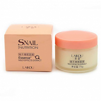 НОЧНАЯ МАСКА ДЛЯ ЛИЦА С МУЦИНОМ УЛИТКИ SNAIL NUTRITION ESSENCE MULTIEFFECTS EXTRACT