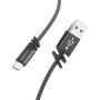 Кабель Borofone BX27 USB - micro USB, 1 м серый