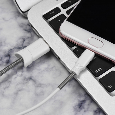 Кабель Hoco X24 Pisces USB - micro USB, 1 м белый