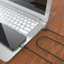 Кабель Borofone BX28 Dignity, USB - USB Type-C, 1 м, серый