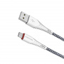 Кабель Borofone BX25 Powerful USB - micro USB, 1 м белый
