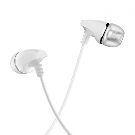 Наушники-вкладыши с микрофоном Borofone BM25 White