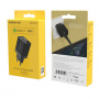 Сетевое зарядное устройство Borofone BA17A QC3.0, 1 USB, Quick Charge 3.0, черный