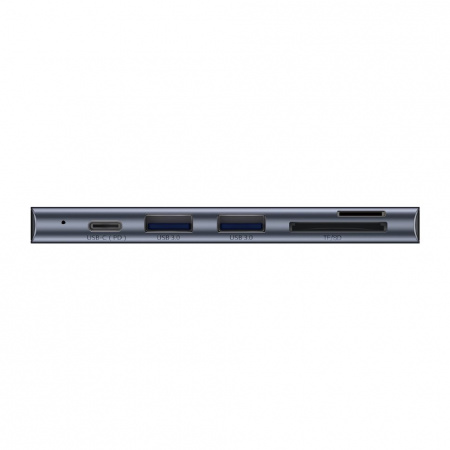 Многопортовый адаптер Baseus CAHUB-K0G Harmonica 5-in-1, Type-C