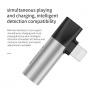 Переходник Baseus L43 CALL43-S1, Apple Lightning - mini jack 3.5 mm