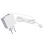 Зарядное устройство BOROFONE BA42A Joyful Lightning, 3.1A, белый