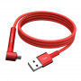 Кабель Borofone BU6 Bracket USB - micro USB, 1.2 м красный