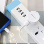 Комплект зарядки Type-C BA23A, 2 USB, 2.4А
