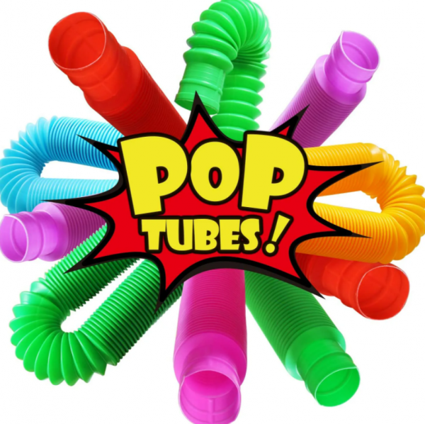 Поп Туб Игрушка антистресс трубочки Pop Tubes 70 см