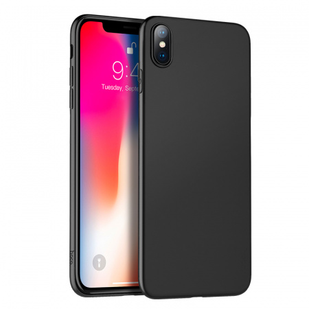 Чехол HOCO TPU Fascination Series для iPhone XR черный, 0,8 мм