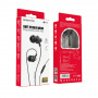Проводные наушники BOROFONE BM42 Sophisticated, Jack 3.5mm, 1.2 м, Черный, контроллер с микрофоном