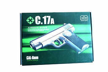 Металлический пистолет для страйкбола Air Sport Gun C17А