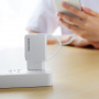 Зарядное устройство BOROFONE BA35A Brilliant 2*USB, 2.1A, белый, кабель micro USB