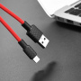 Кабель Hoco X29, lightning, 1 м, красный