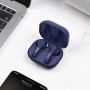 Беспроводные наушники HOCO ES34 Pleasure, Bluetooth, 400 мАч, синий, сенсорная функция, вызов Siri