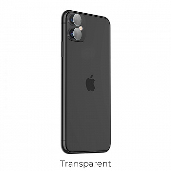 Защитное стекло HOCO V11 на объектив камеры для iPhone 11, прозрачный