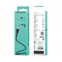 Кабель Borofone BX16, USB - USB Type-C, 1 м, черный