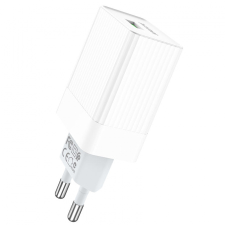 Зарядное устройство BOROFONE BA47A Mighty, 3A, белый