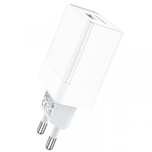 Зарядное устройство BOROFONE BA47A Mighty, 3A, белый