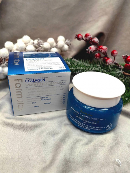 Увлажняющий крем для лица Farmstay Collagen Water Full Moist Cream