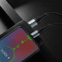 Кабель Hoco X38 USB - micro USB, 1 м черный