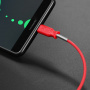 Кабель Hoco X24 Pisces, USB - USB Type-C, 1 м, красный