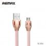Кабель Remax Laser RC-035m USB - micro USB, розовый