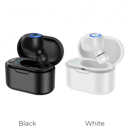 Беспроводные наушники BOROFONE BC29 Lambent Mini, Bluetooth, 50 мАч, Черный, 220 мАч бокс, Hands-fre