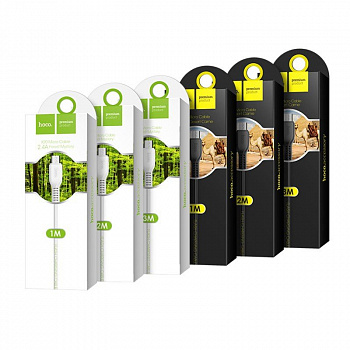 Кабель Hoco X20 Flash USB - micro USB, 3 м белый