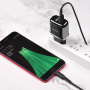 Комплект зарядки Micro USB Borofone BA25A, 2 USB, 2.4А, черный