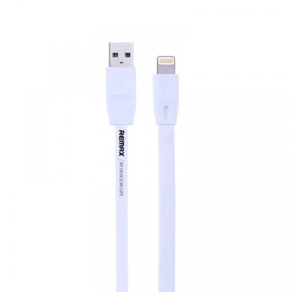 Кабель Remax Full Speed RC-001i, lightning, 2 м, белый