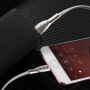 Кабель Hoco U52 Bright USB - micro USB, 1.2 м серый
