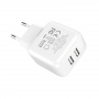 Сетевое зарядное устройство Borofone BA18, 2 USB, 2.1А