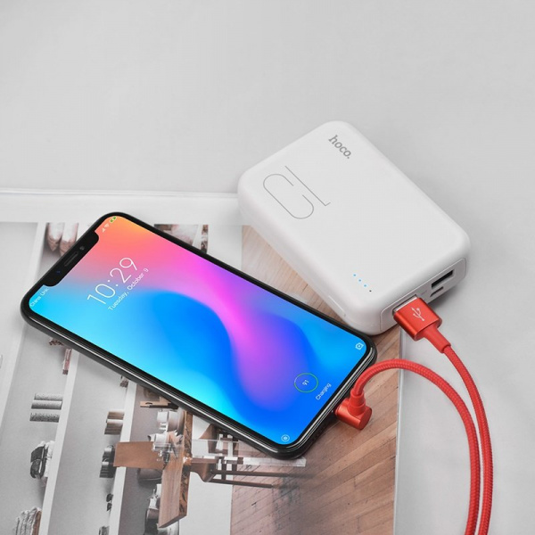 Кабель Borofone BU6 Bracket USB - micro USB, 1.2 м красный