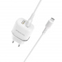 Комплект зарядки Micro USB Borofone BA25A, 2 USB, 2.4А, белый
