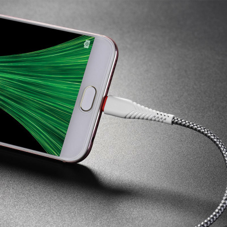 Кабель Borofone BX25 Powerful USB - micro USB, 1 м белый