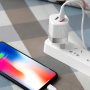 Сетевое зарядное устройство Hoco C55A Energy dual port charger (EU) - White