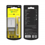 Комплект зарядки Borofone BA21A QC3.0, 1 USB, Quick сharge 3.0