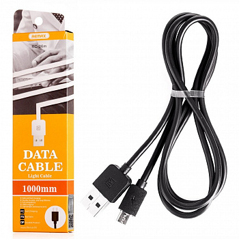 Кабель Remax Light RC-06m USB - micro USB, черный
