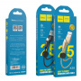 Кабель Hoco X35 Premium USB - micro USB, 0.25 м золотой