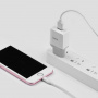 Комплект зарядки Micro USB Hoco C22A, 1 USB, 2.4А, белый