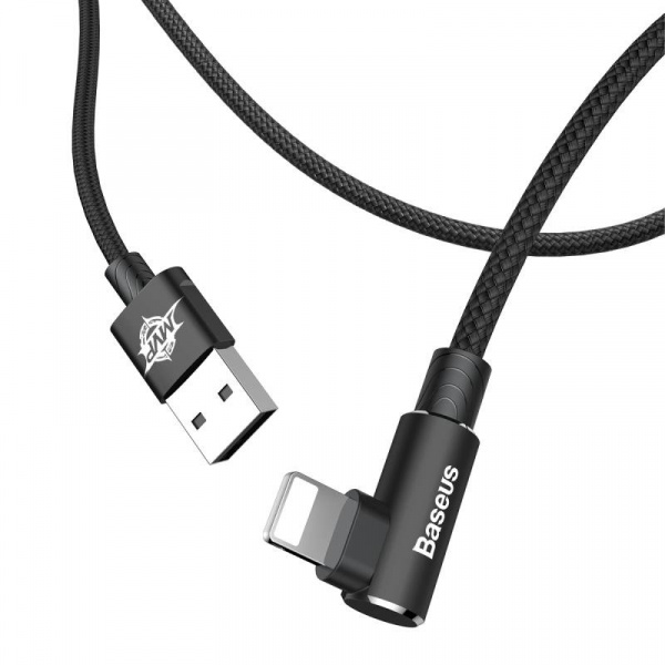 Кабель Baseus MVP Elbow, lightning, 1 м, красный
