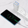 Зарядное устройство BOROFONE BA35A Brilliant 2*USB, 2.1A, белый, кабель micro USB
